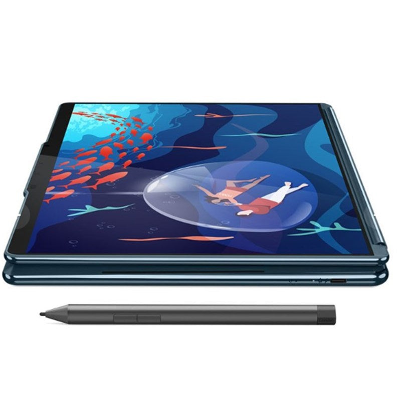 لينوفو لابتوب يوجا بوك 9 13IRU8، معالج إنتل كور i7-1355U، شاشتان أوليد بدقة 2.8 كي، 13.3 بوصة، لمس، رامات سعة 16 جيجابايت، هارد اس اس دي سعة 1 تيرابايت، نظام التشغيل ويندوز 11 لينوفو لابتوب يوجا بوك 9 13IRU8، معالج إنتل كور i7-1355U، شاشتان أوليد بدقة 2.8 كي، 13.3 بوصة، لمس، رامات سعة 16 جيجابايت، هارد اس اس دي سعة 1 تيرابايت، نظام التشغيل ويندوز 11